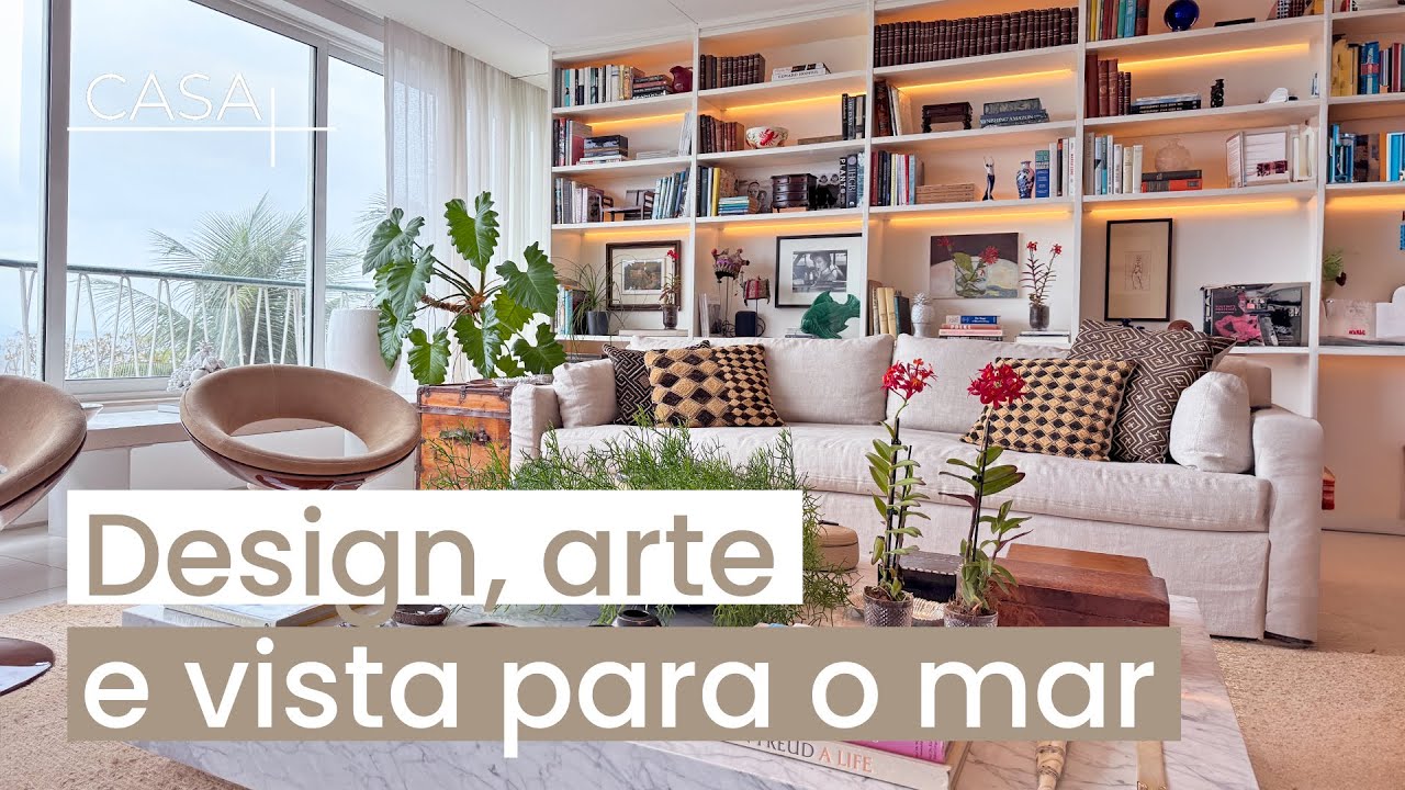 Apartamento em IPANEMA com projeto INCRÍVEL do Estúdio Figueira