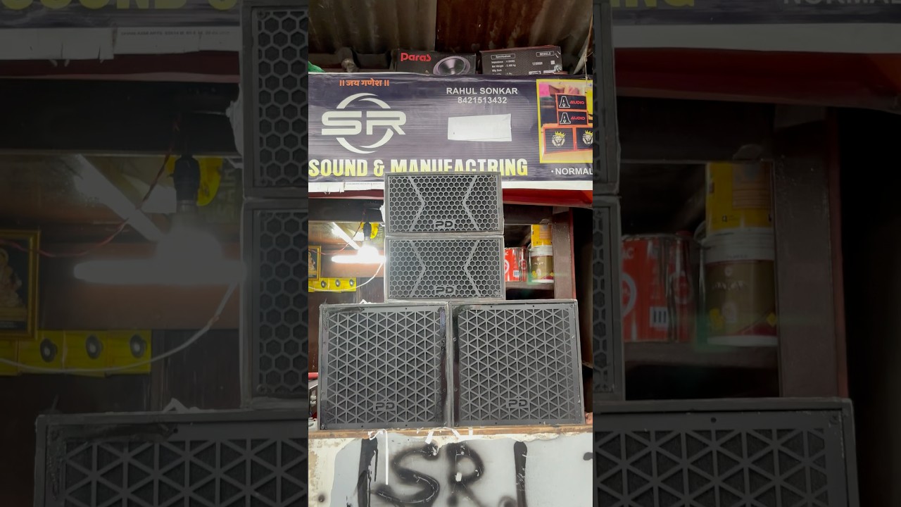 ORDER COMPLETED SOUND BRAND SERIES#new #pune #compitition #omkar72 #soundsystem #dj #soundchek #mini