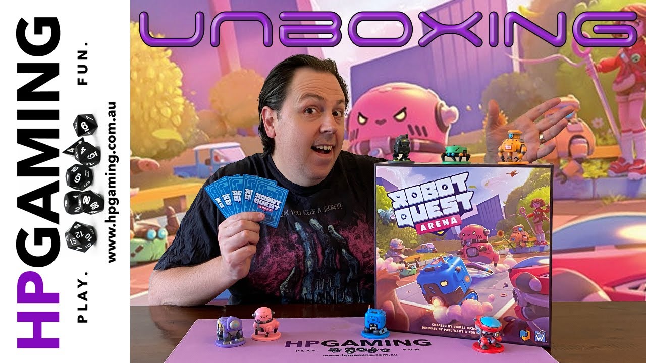 GameLINK! | Unboxing | Robot Quest Arena