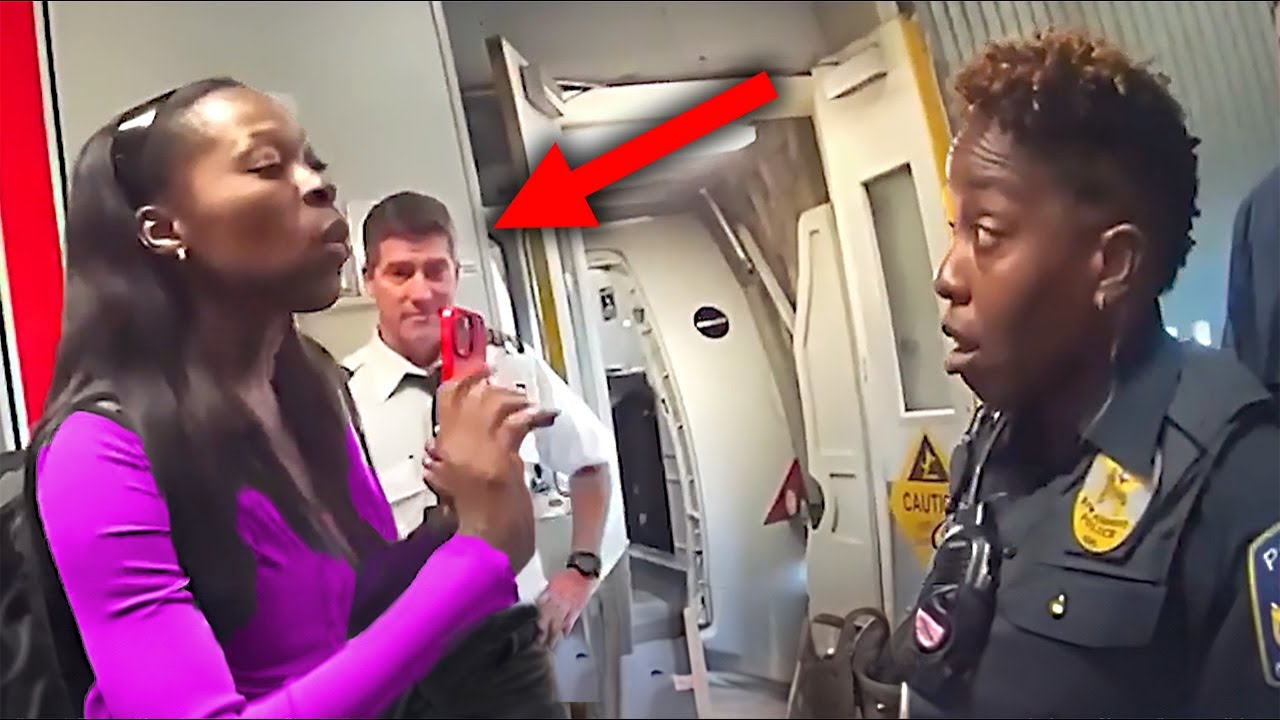 Pilot Holds Back Laughter As Passenger Gets Tased