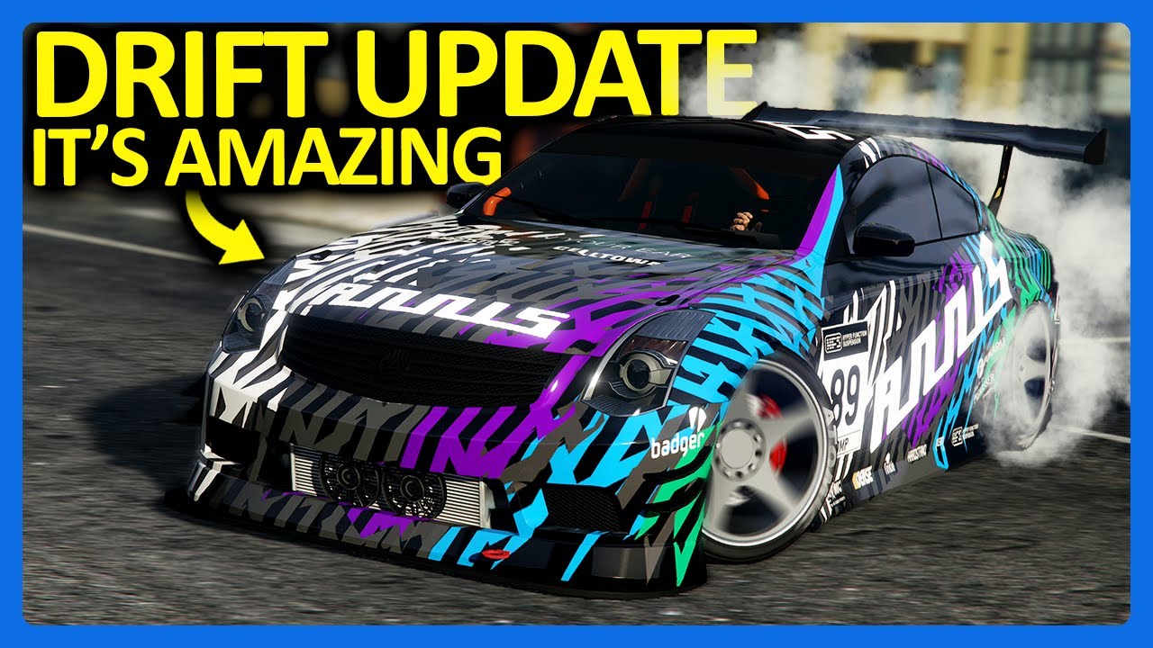 GTA 5 Online : The Drift Update Is AMAZING!! (GTA Online Chop Shop Update)