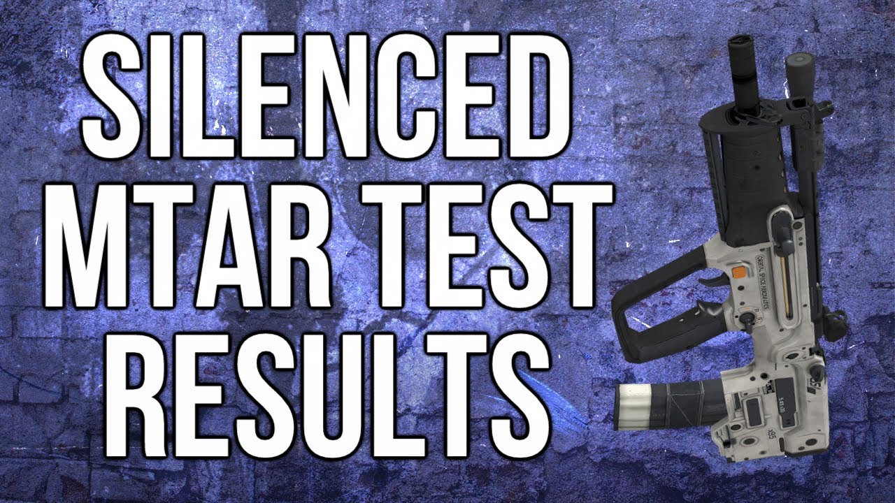 Ghosts In Depth - MTAR Silenced Test Results (It kills faster on LAN!)