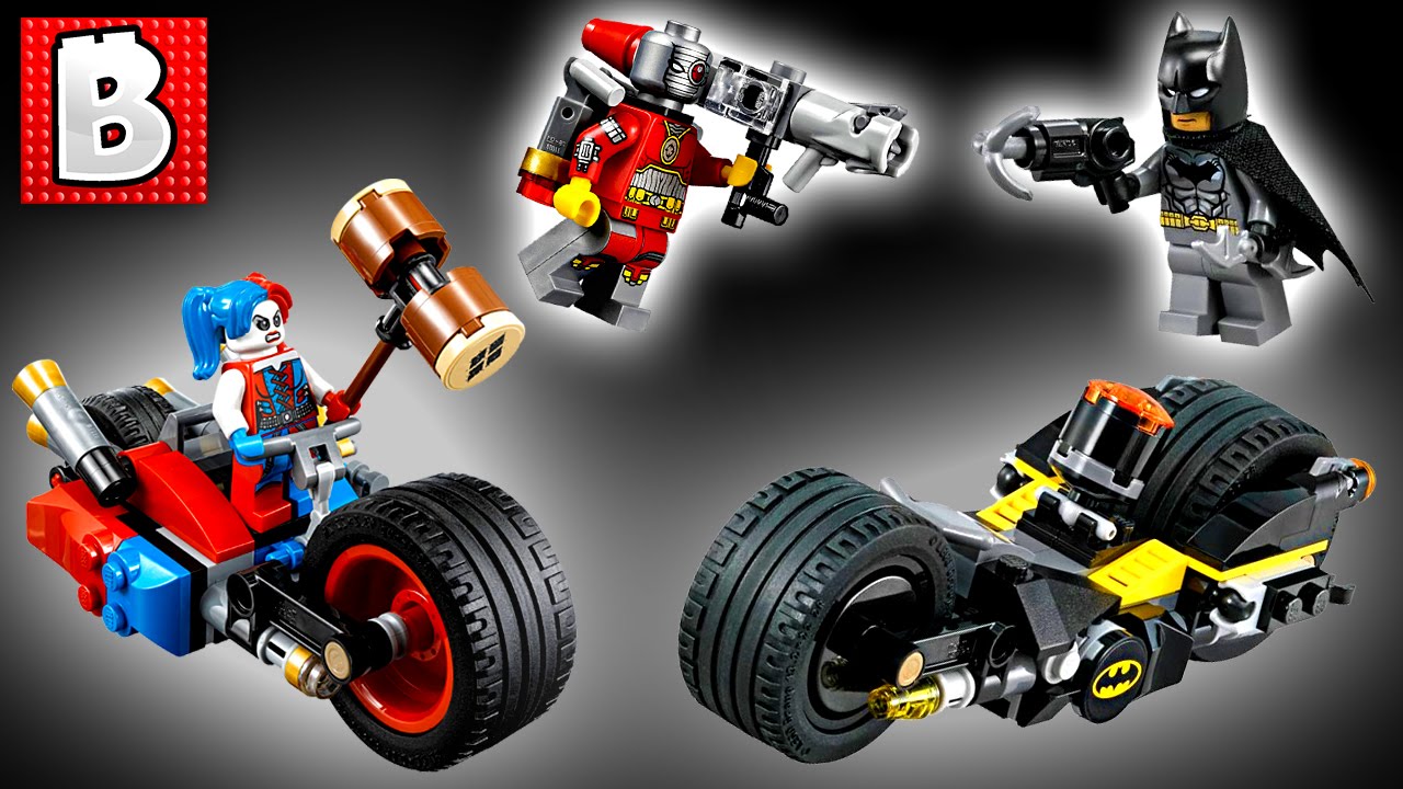 Lego DC Superheroes Batman Gotham City Cycle Chase Set 76053 | Unbox Build Time Lapse Review