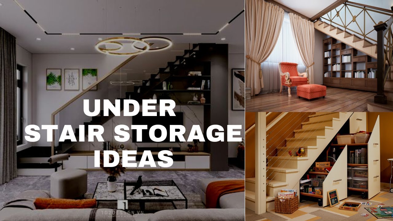 Under Stair storage | Storage Ideas | Space Saving | Staircase Cabinet Storage | designbytes