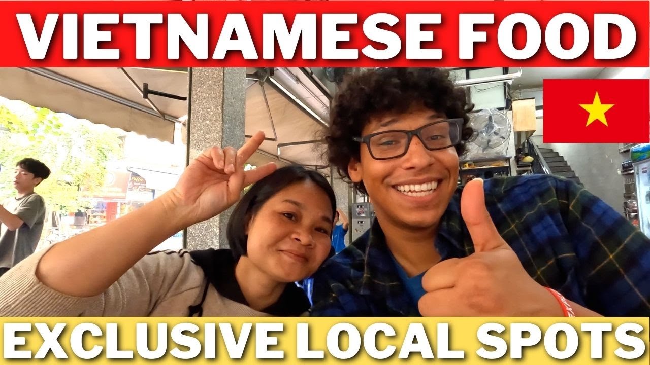 Food Tour of Hanoi City with the locals (Vietnam 2023) 🇻🇳