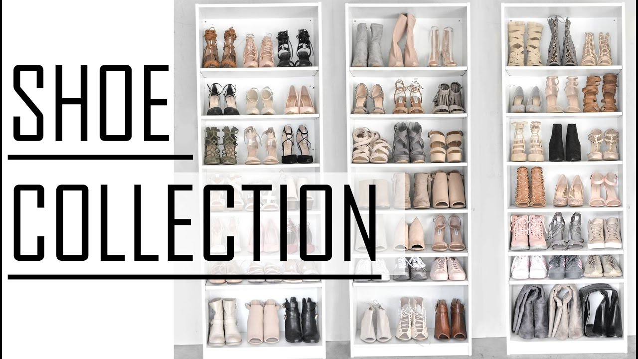 SHOE COLLECTION OF A FASHION BLOGGER // 76 pairs of shoes // Heels, Sneakers, Boots //