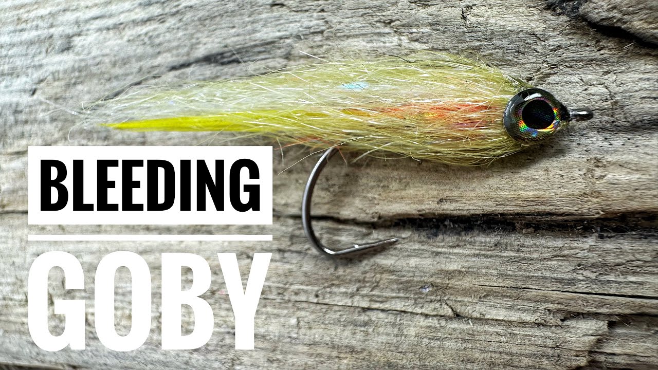 BLEEDING GOBY. EXTREMELY TRANSLUCENT FISH IMITATION