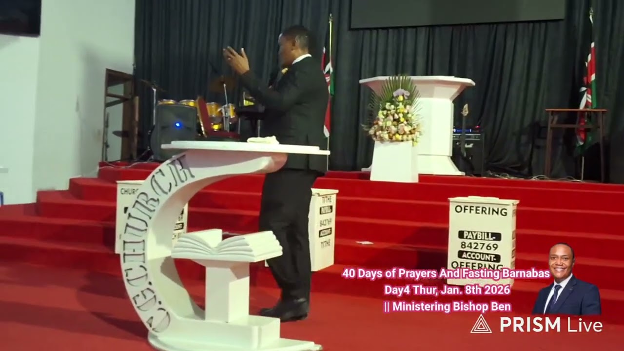 Day 4 of 40 Days Prayers & Fasting || With Bishop Ben || Thur, Jan. 8th 2026
