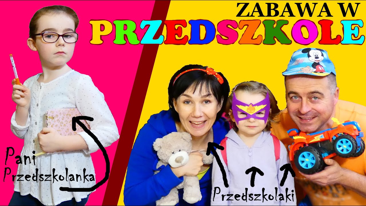 ZABAWA W PRZEDSZKOLE. Rodzice są przedszkolakami #fikimikiagatkiimoniki