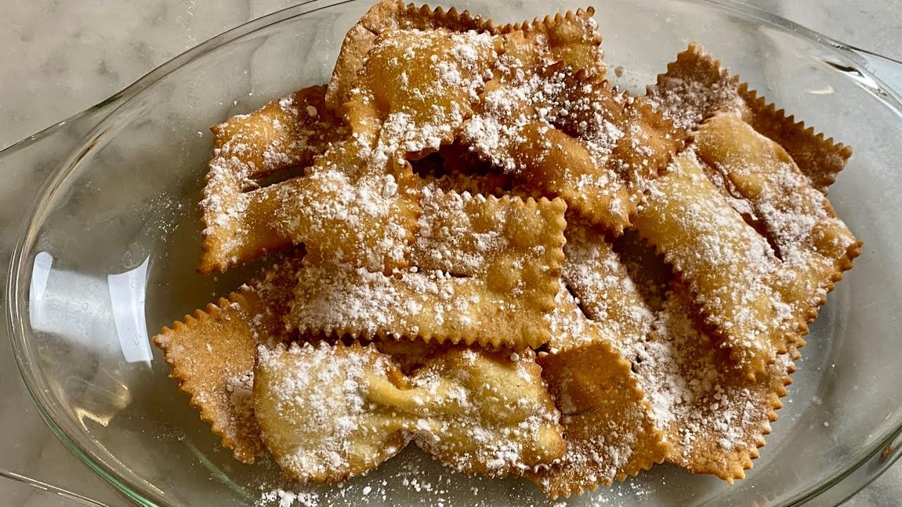 Cenci Frappe Bugie Chiacchiere Ricetta Facile di Carnevale #live #carnevale #chiacchiere