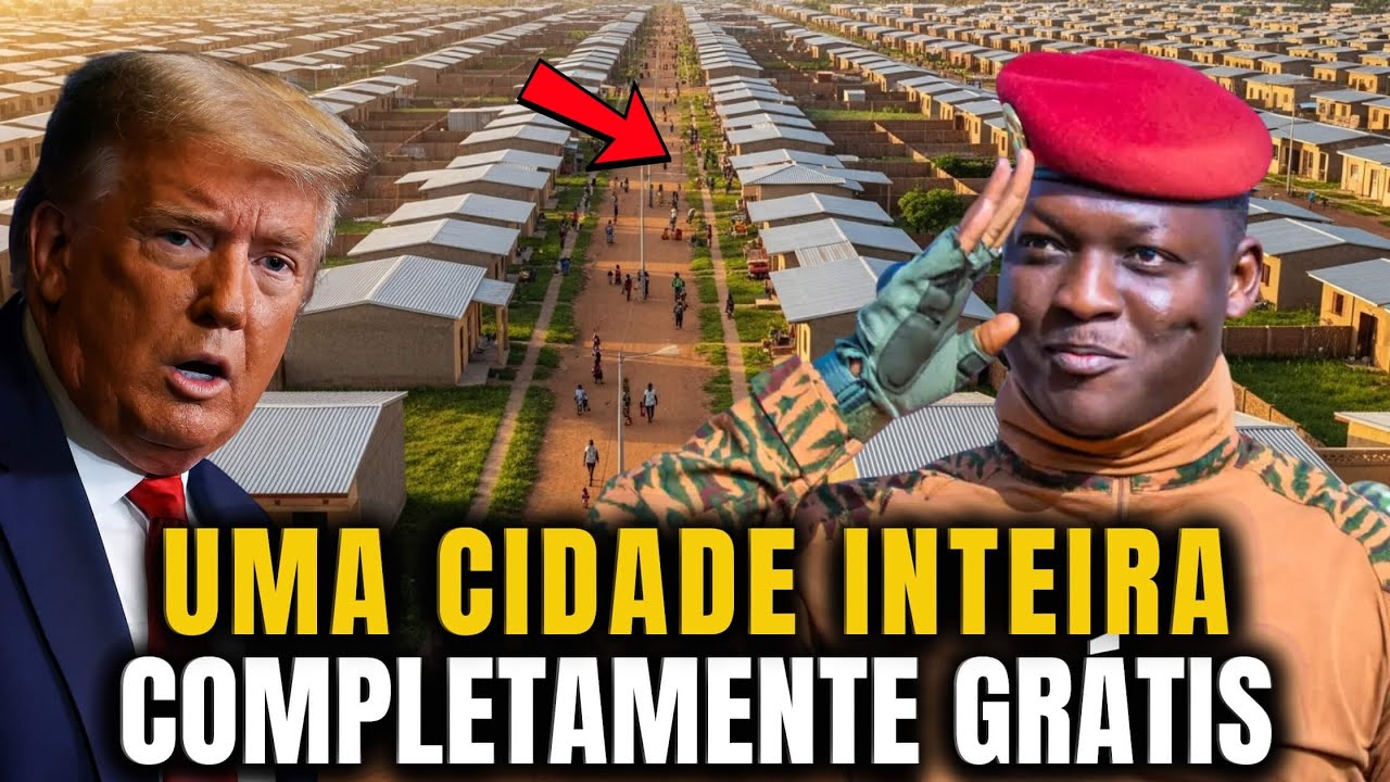 Traoré CHOCA O Mundo E Constrói 50.000 Casas Que Serão Doadas Ao Povo De Burkina Faso