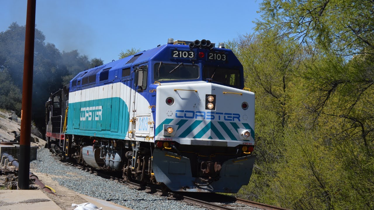 A day of Railfanning Campo 4/6/24 ft. Coaster 2103 with an Awesome K5LA