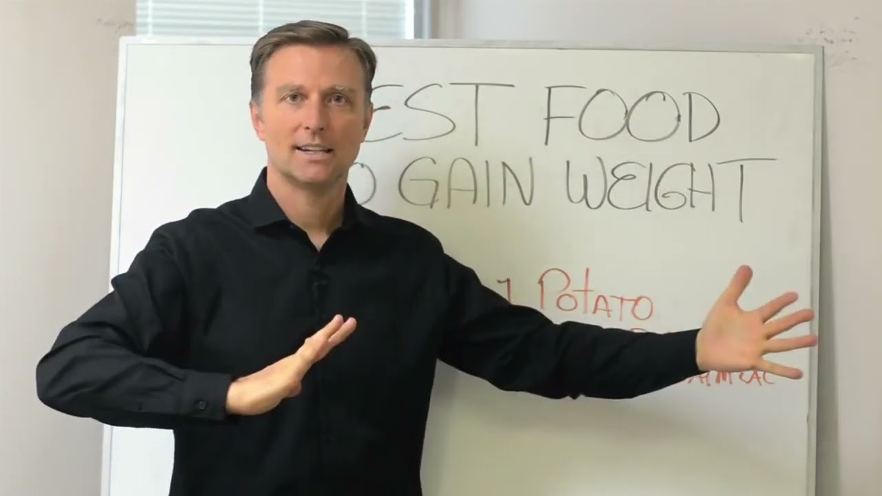 3 Best Foods to Gain Weight Fast: Healthy Diet by Dr.Berg