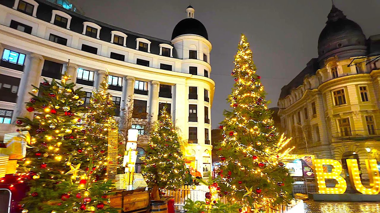 The Most Beautiful CHRISTMAS Places in BUCHAREST #2