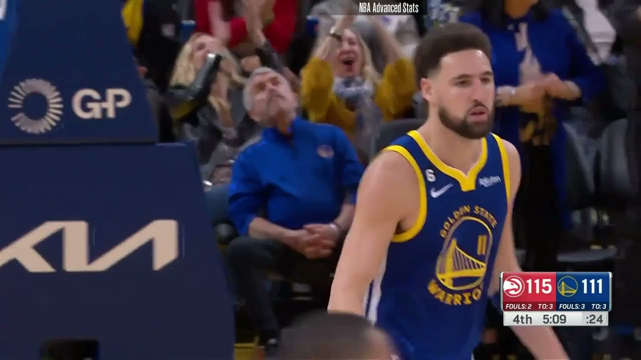 Klay Thompson 54 pts 8 reb vs Atlanta Hawks | 2023-01-02