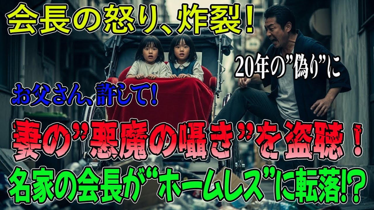 「お父さん、許して！」娘が遺した最後の言葉…因果応報の結末と熟年夫婦を襲う残酷な別離！