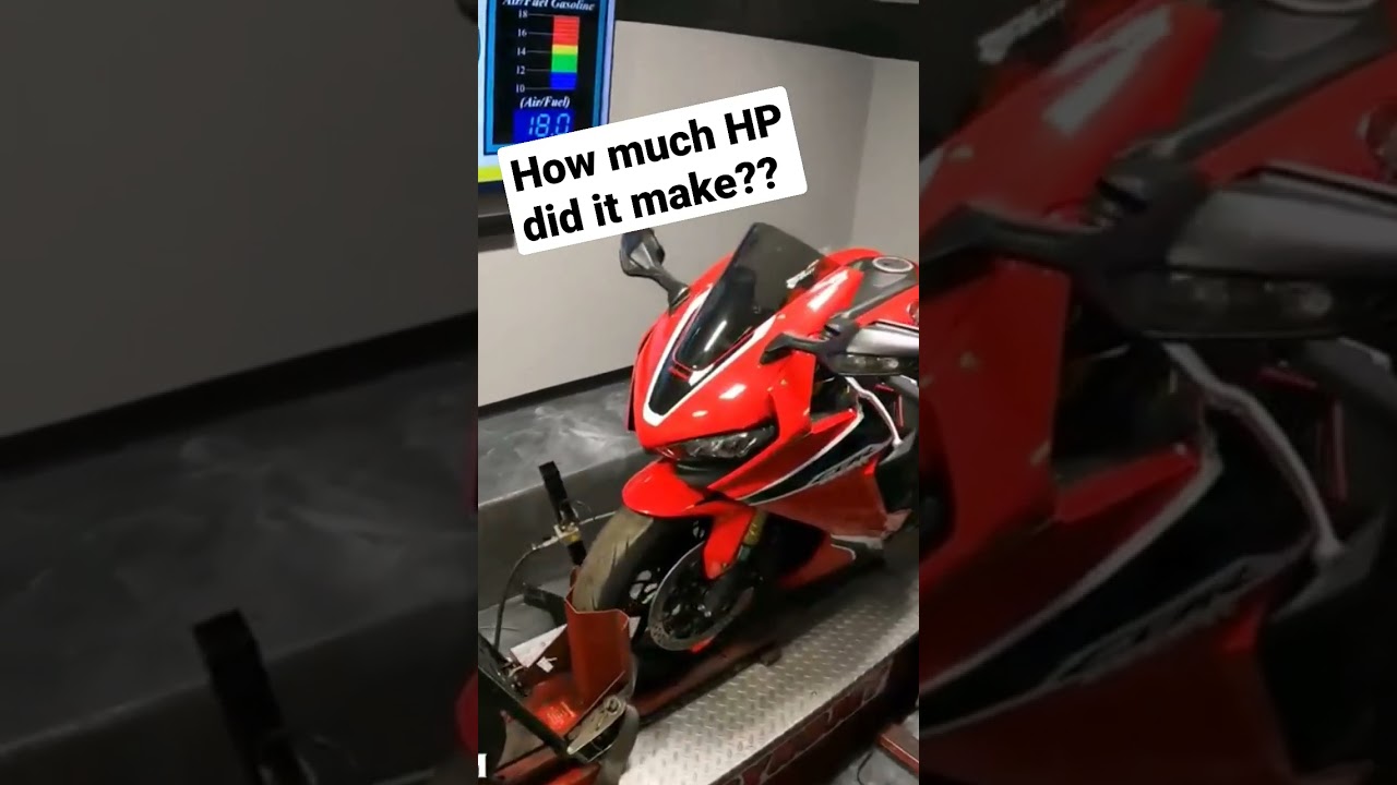 Honda CBR 1000rr with Nitrous Moore Mafia Style #shorts