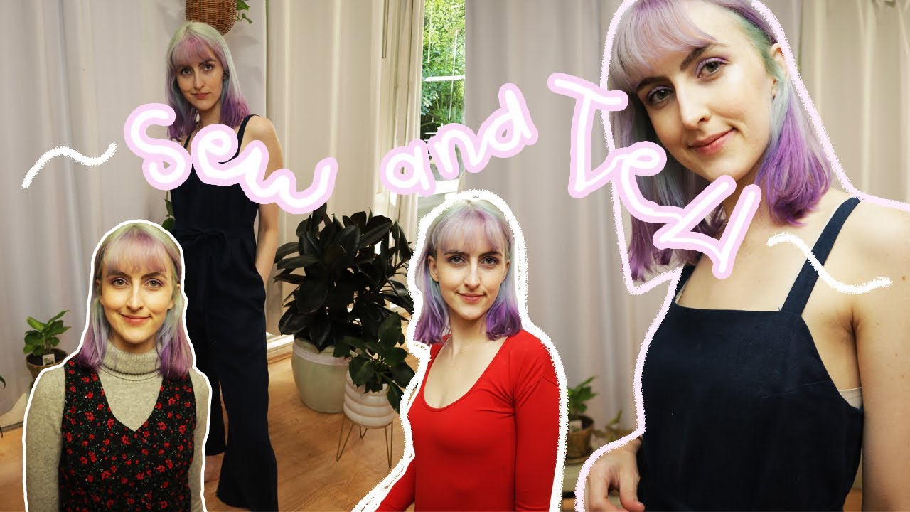 SEW & TELL: Tilly & the buttons Make it simple + THRIFT FLIPS (May makes) TRY ON