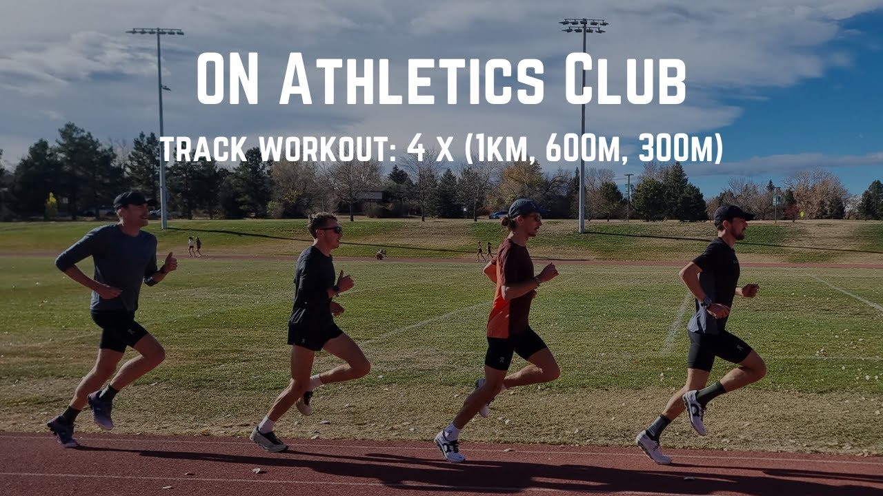 OAC - Track Workout - 4 x (1km, 600m, 300m)