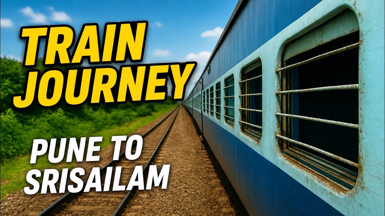 Pune to Srisailam via Hyderabad | Mallikarjun Jyotirling | Pune to Srisailam via Train