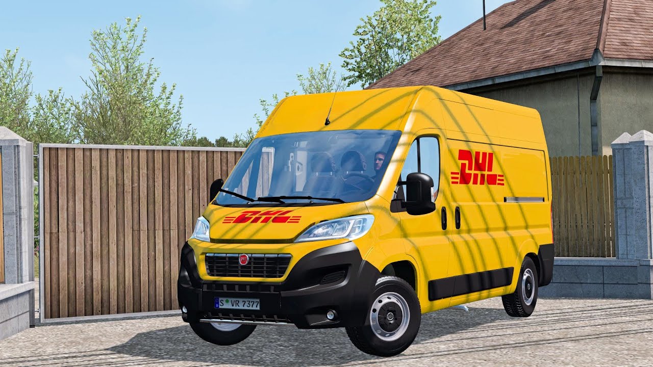 DHL Fiat Ducato 2018 - ETS2[1.37][Euro Truck Simulator 2]