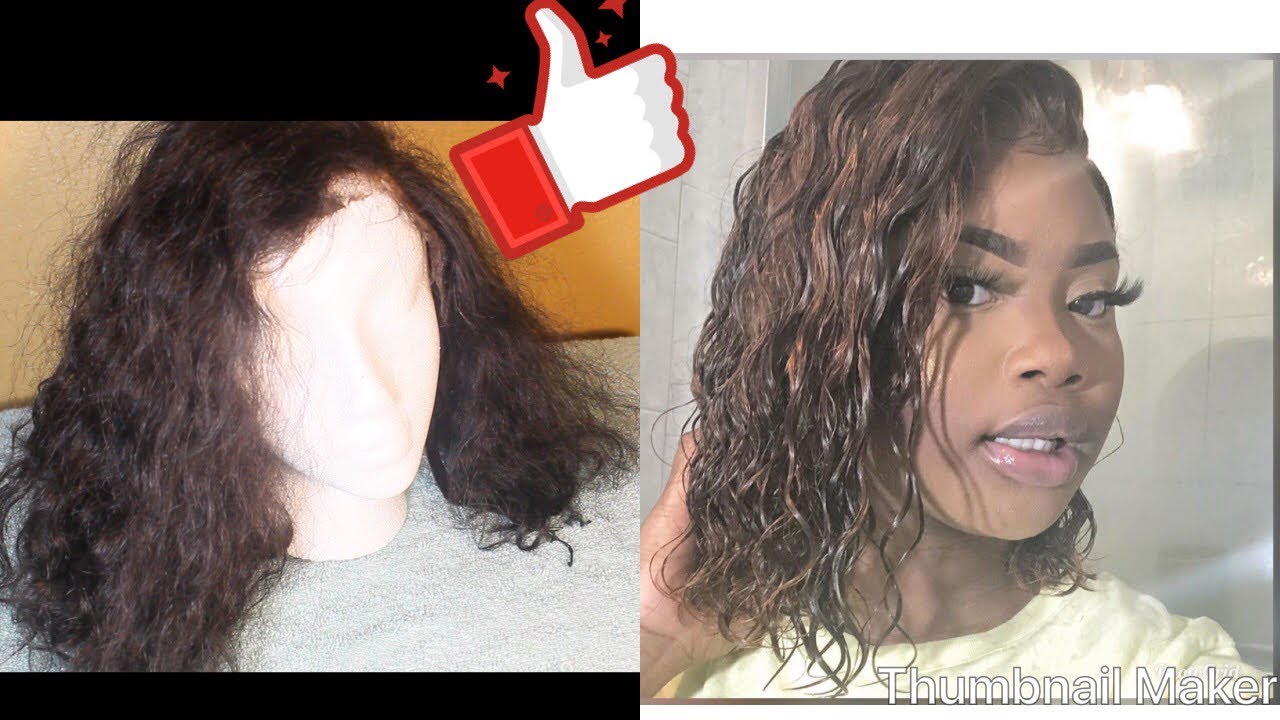 How To Dye Lace Front Wig From Black To Brown | Luvmehair Review