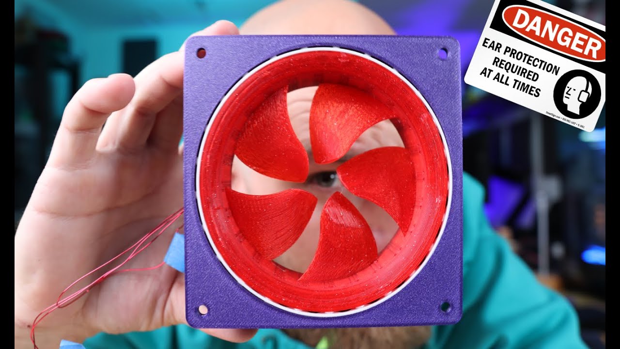 I made a HUBLESS PC fan and it’s so loud!