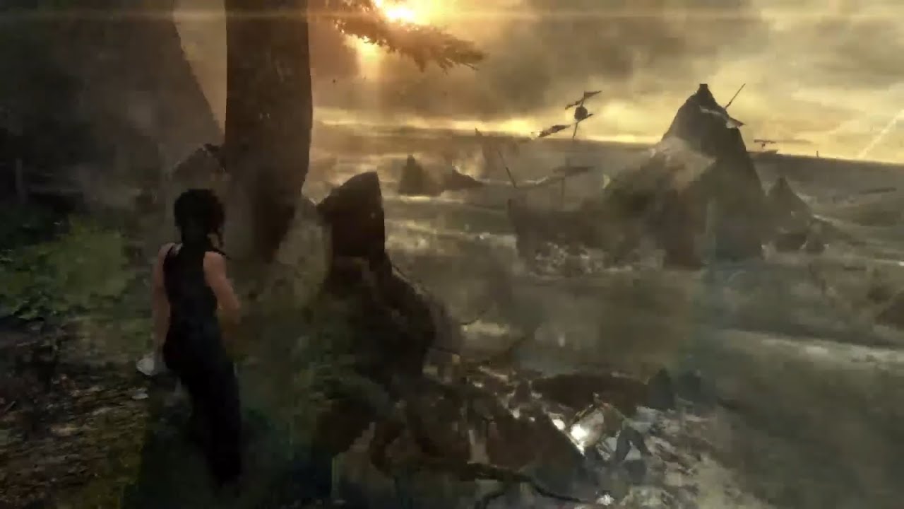 Tomb raider into the mountains