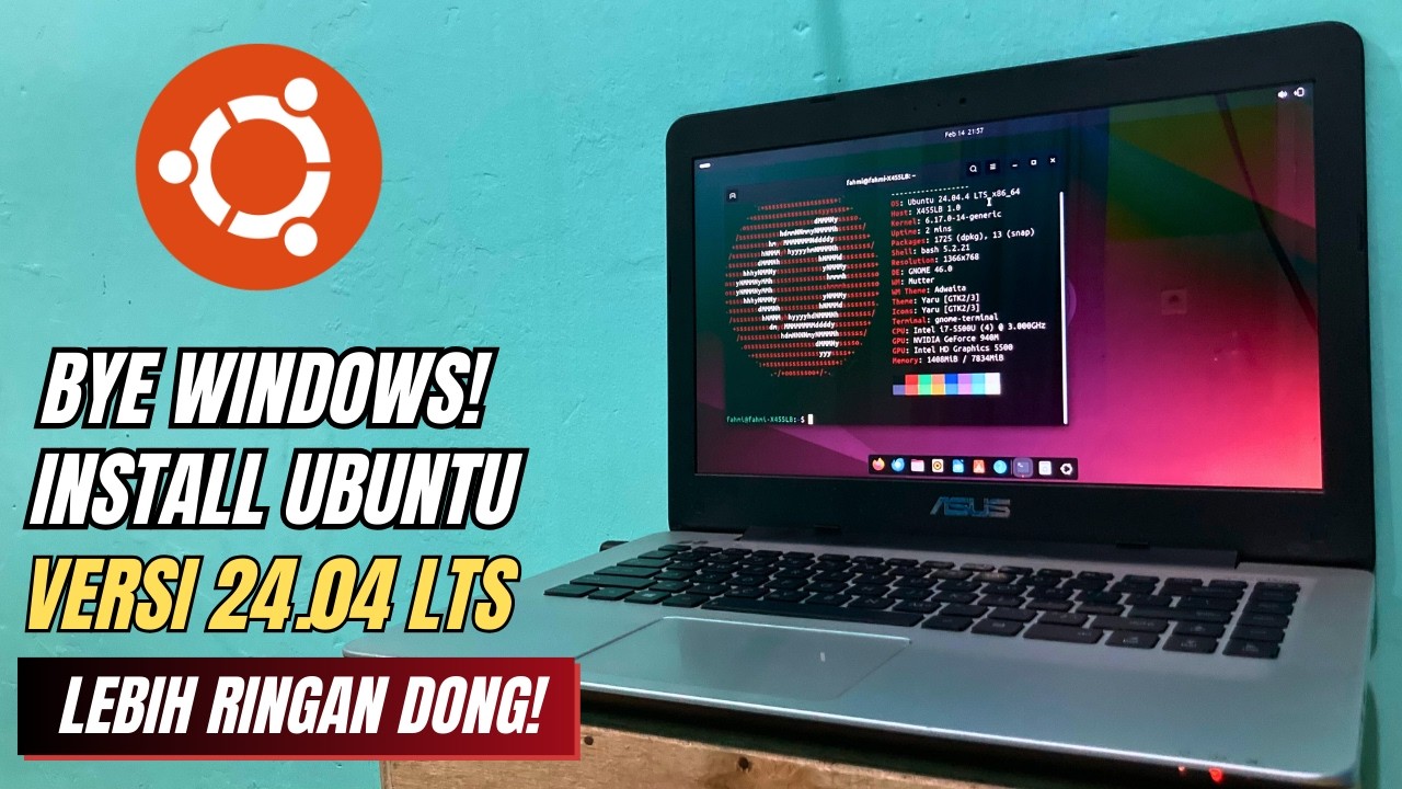 Bye Windows! Cobain Install Ubuntu sebagai pengganti Windows
