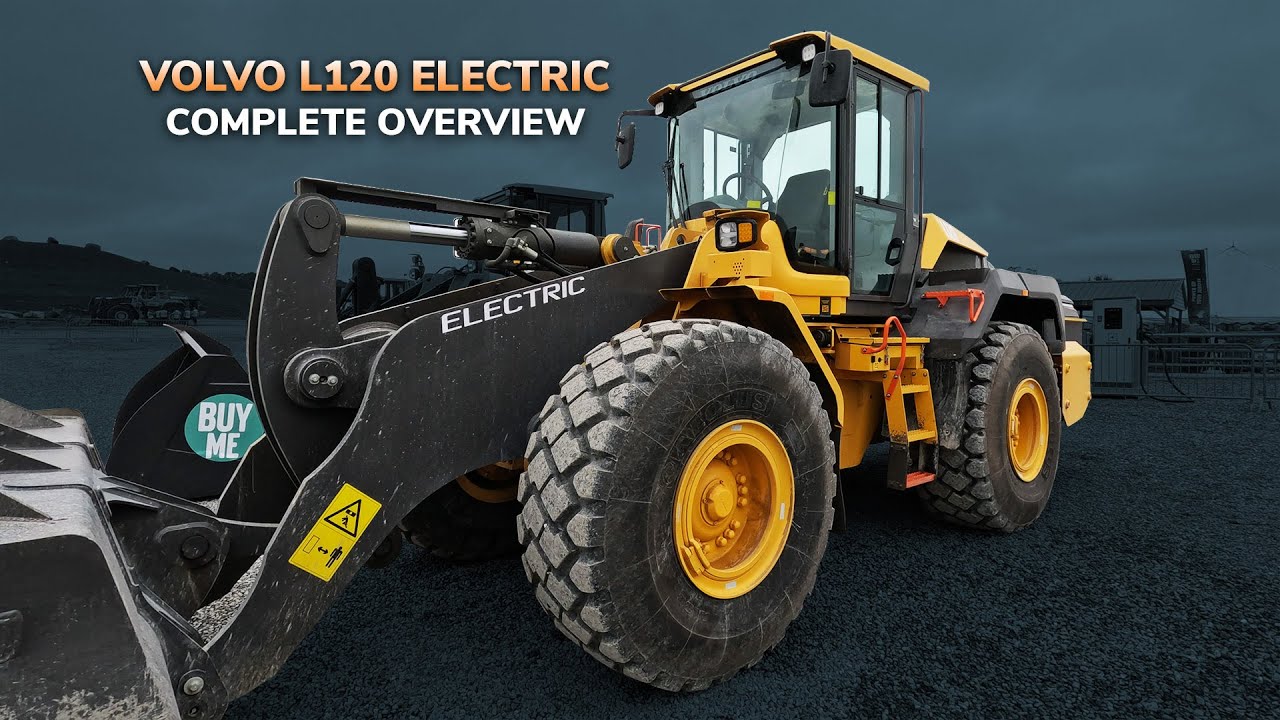A Closer Look: Volvo L120 Electric Wheel Loader