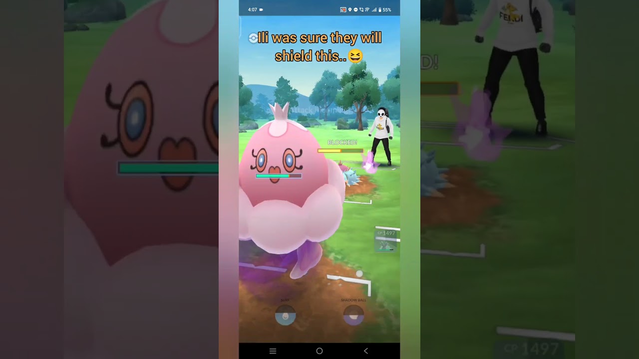 THAT WAS THE SAFEST BAIT EVER...🤪🤪🤪 #pokemon #shorts #augmentedrealitygame