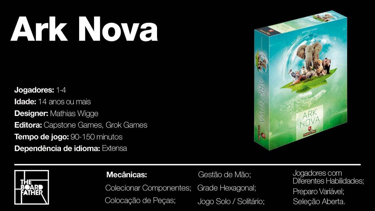 Ark Nova - Como Jogar [TBF]