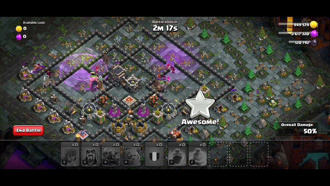 10 years of clash,  2013 base easy 3 stars  🌟 🌟 🌟