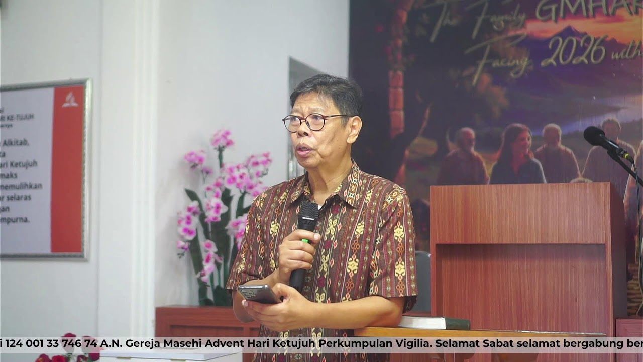 Ibadah Sabat 21 Februari 2026 - Retreat Vigilia at GMAHK Kertajaya