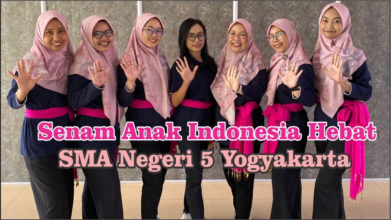 Lomba Senam Anak Indonesia Hebat 2025 DIY  SMA Negeri 5 Yogyakarta