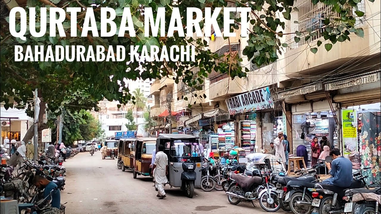 Qurtaba Market Bahadurabad Karachi @passionbyrehanghori16