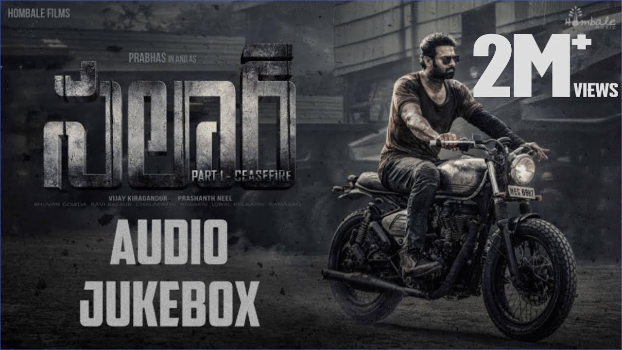 Salaar - Jukebox (Telugu) | Prabhas | Prithviraj | Prashanth Neel | Vijay Kiragandur | HombaleFilms