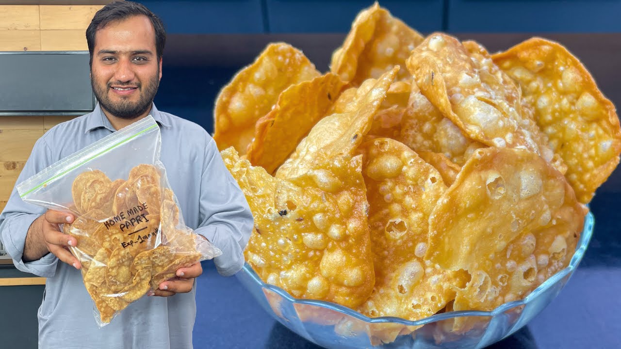 Chaat Wali Papri Recipe | Bazar Jesi Papri Ghar Py Bnaen aur Store Karen