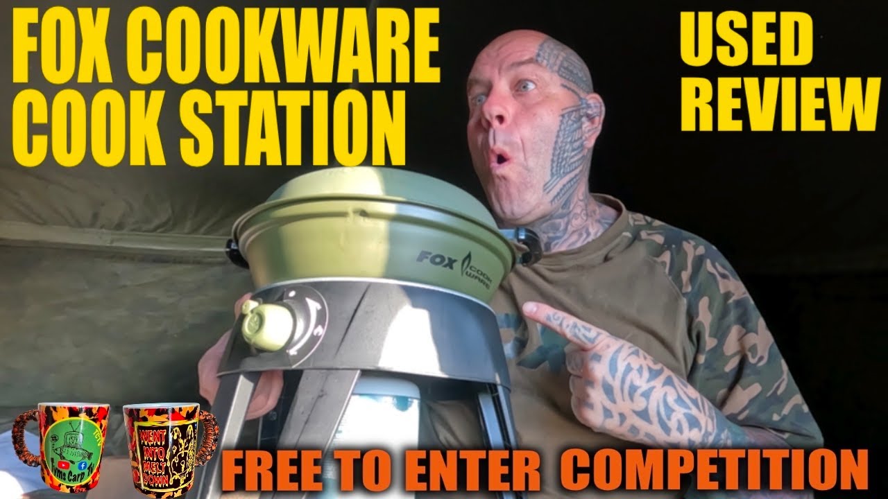 FOX COOKWARE COOK STATION - BBQ - USED REVIEW - CARP FISHING