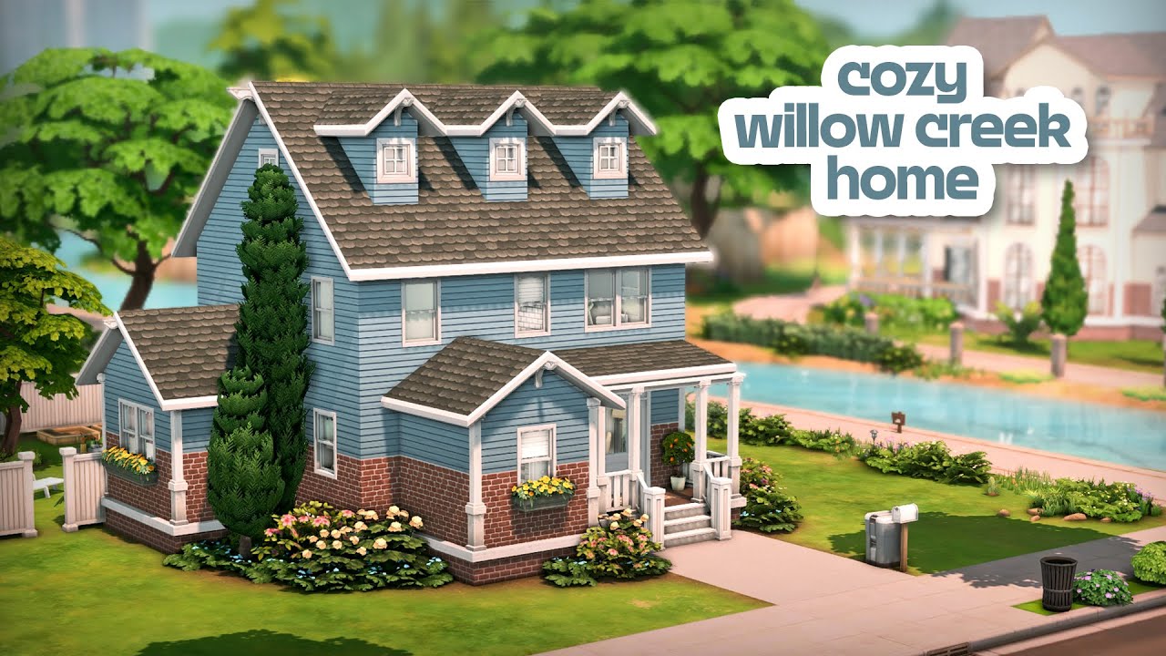 A New Home for Bob & Eliza Pancakes 🥞 | The Sims 4 Speed Build
