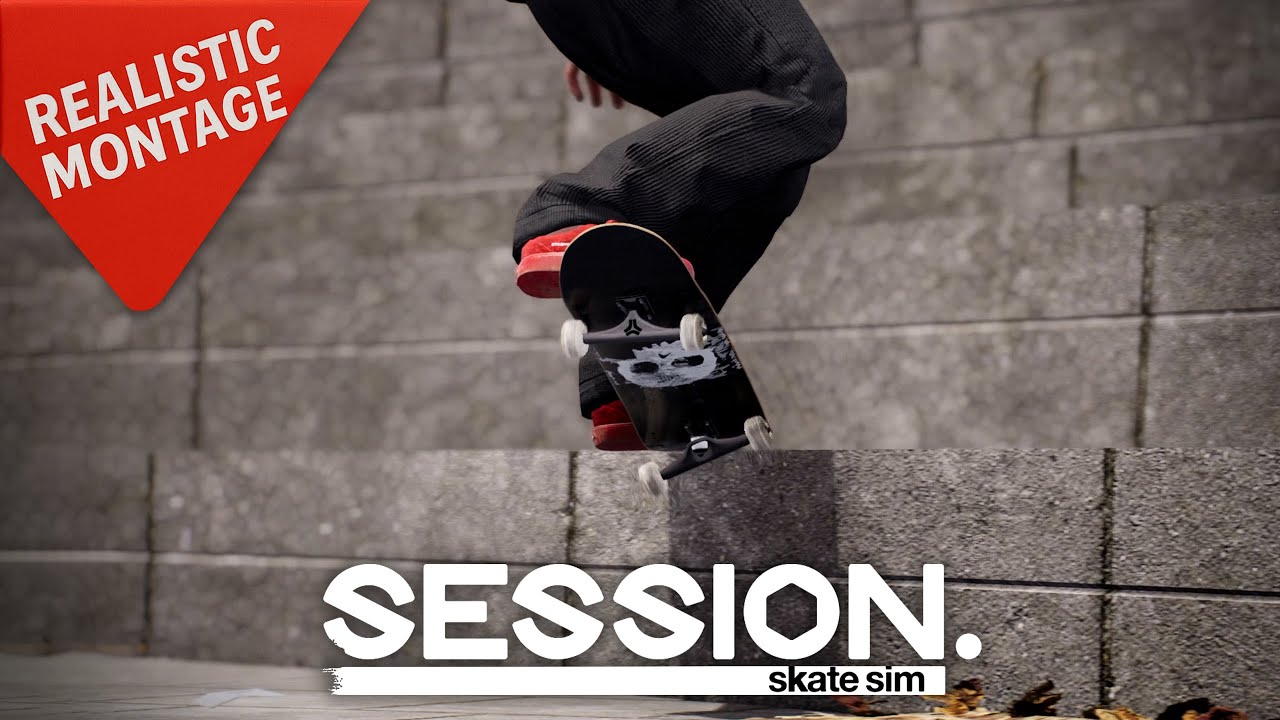 REALISTIC MONTAGE | SESSION Skate Sim