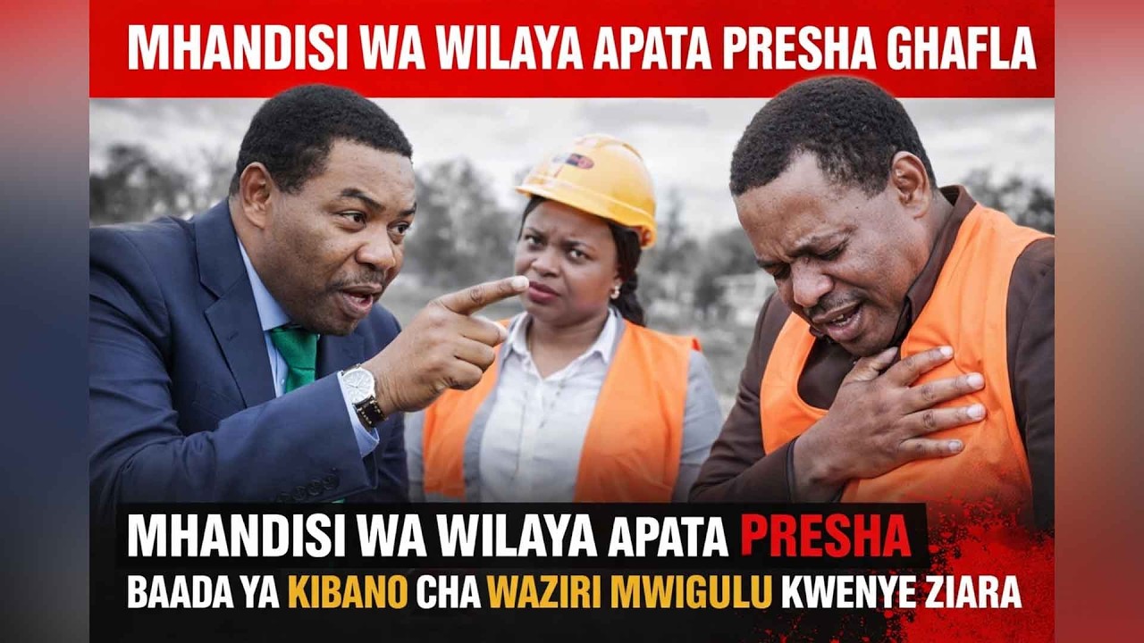 DKT MWIGULU AMBANANISHA MHANDISI WA WILAYA BAADA YA UTENDAJI MBOVU