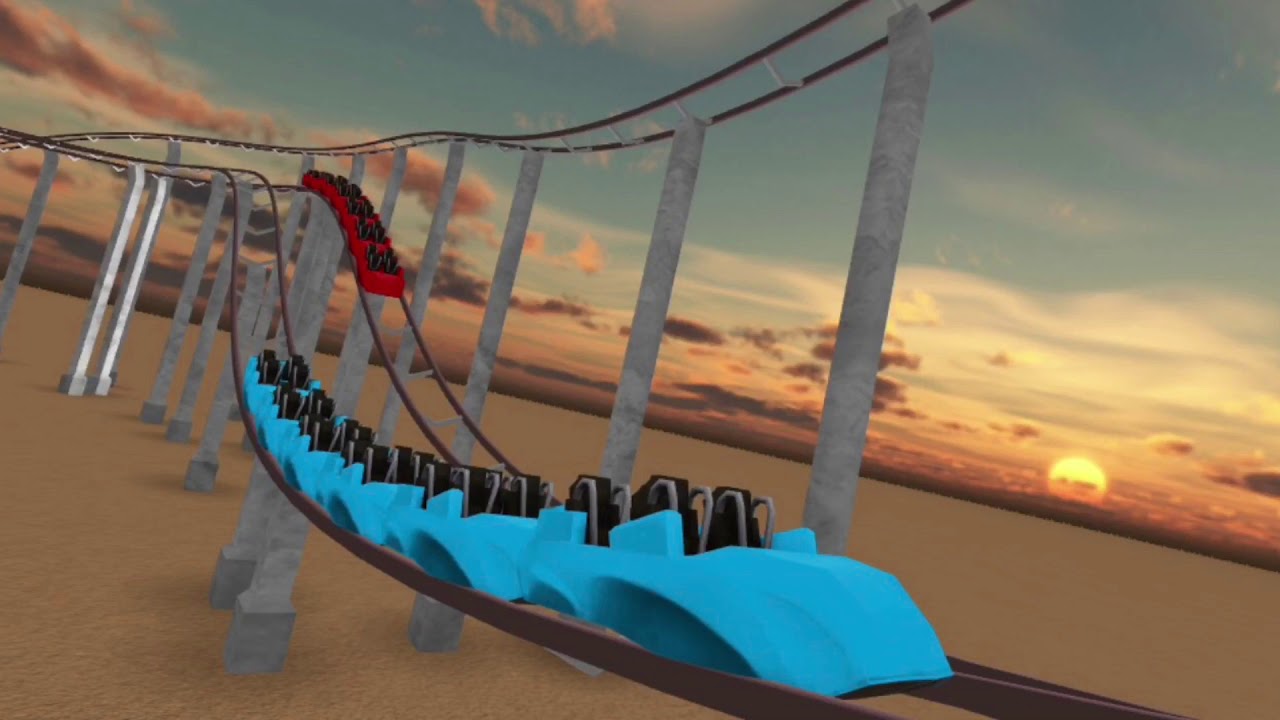 エキスポランドのジェットコースターを再現 (60fps ver)