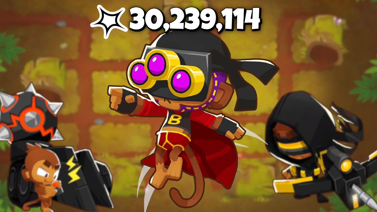 Can Dart Monkeys do ALL of the Damage in CHIMPS? | Bloons TD 6 All Pops