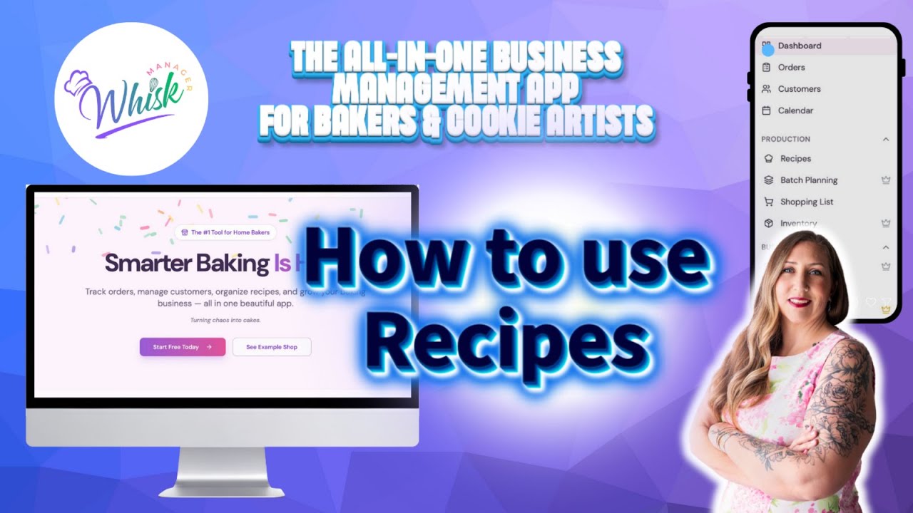 Whisk Manager Recipes: Costing, Batch Planning & Smarter Baking Workflow