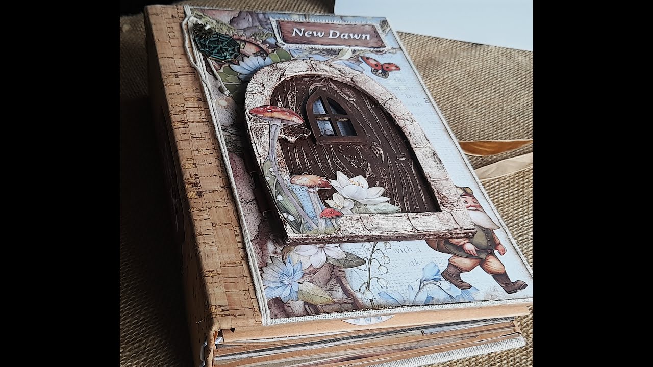 Hidden Grove Stamperia junk journal, lapbook