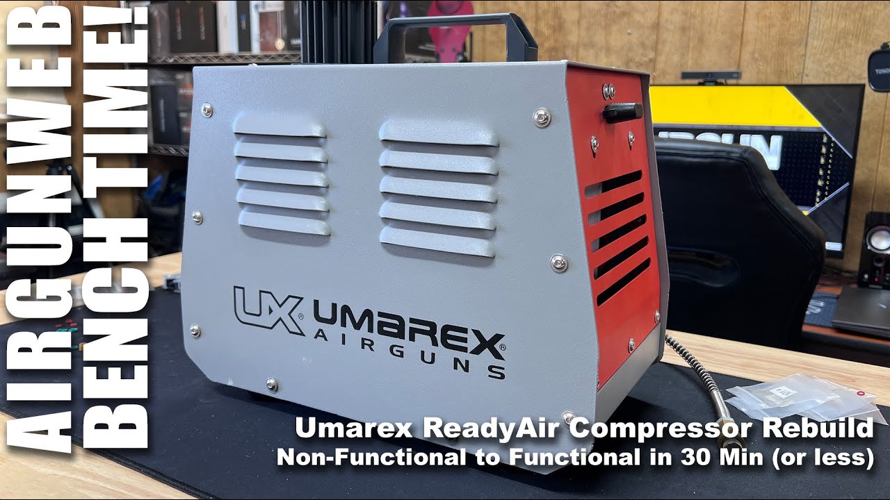 Восстановление компрессора Umarex ReadyAir — от неработоспособного к работоспособному за 30 мин (...