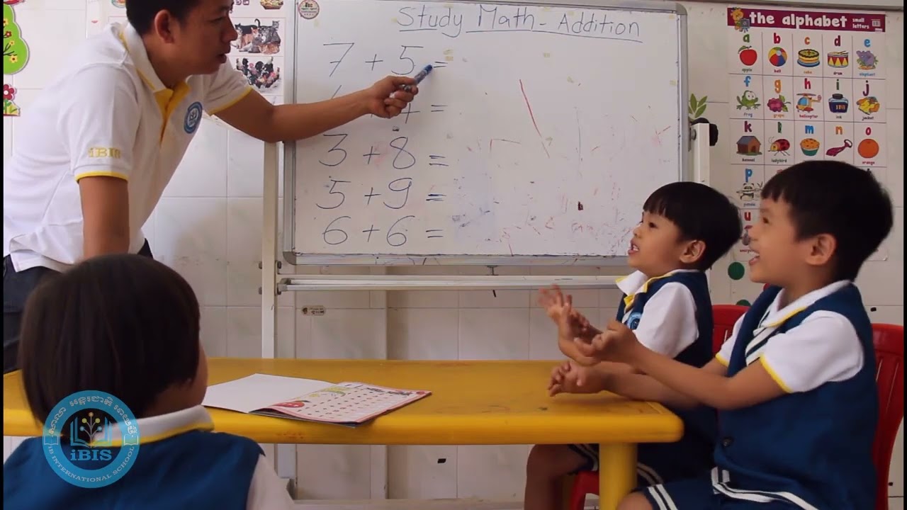Study math in Khmer Language