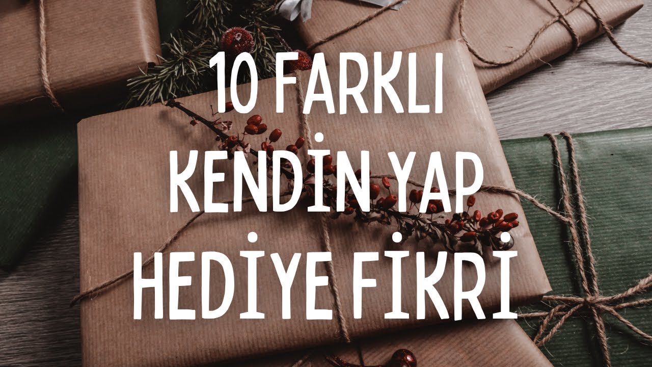 Anneye Yapılabilecek 10 Farklı Hediye Fikri | Kendin Yap Anneler Günü Hediye Fikirleri 🎁💐