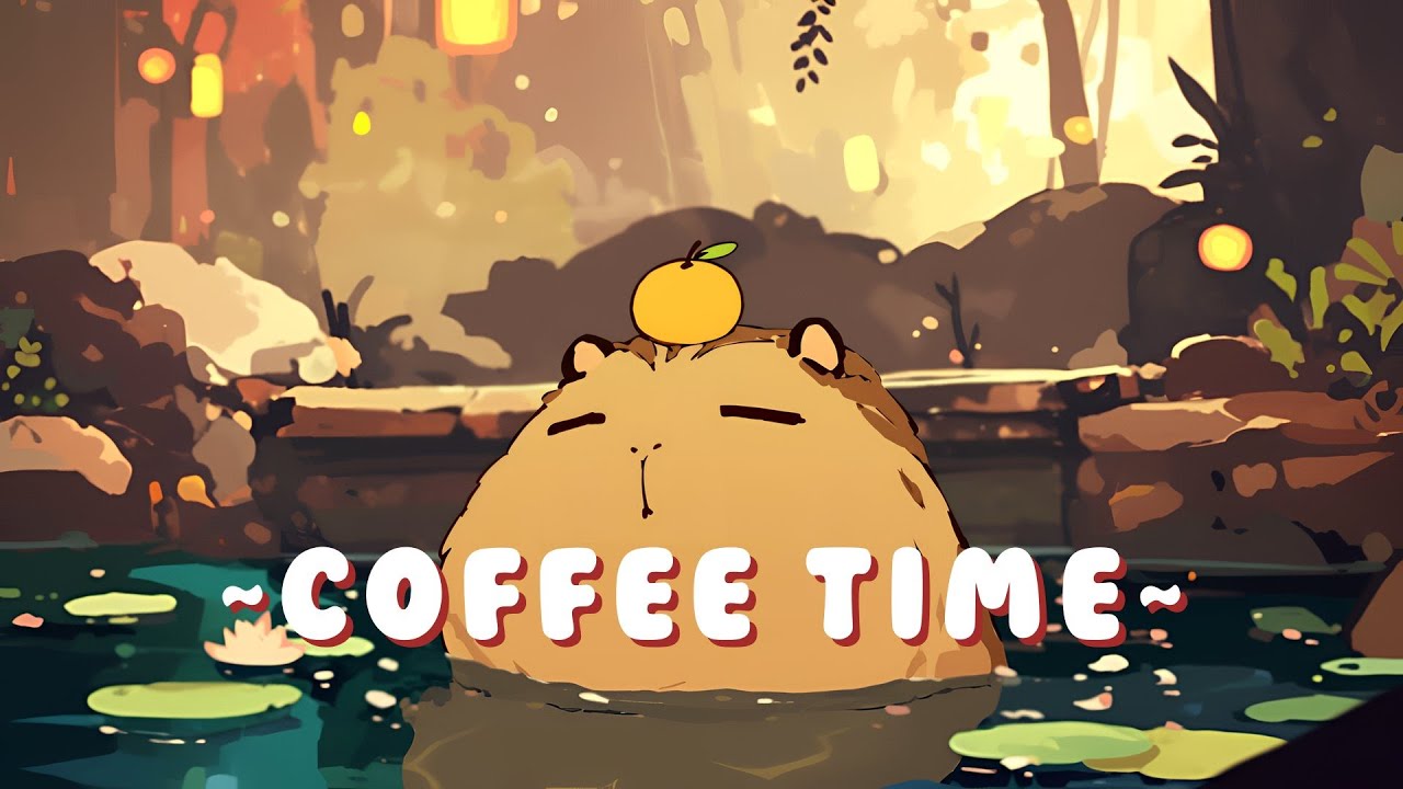 Lofi Capybara Radio - Peaceful Lofi Hip Hop Beats ~ Chill Session ~ 🌸 ☕
